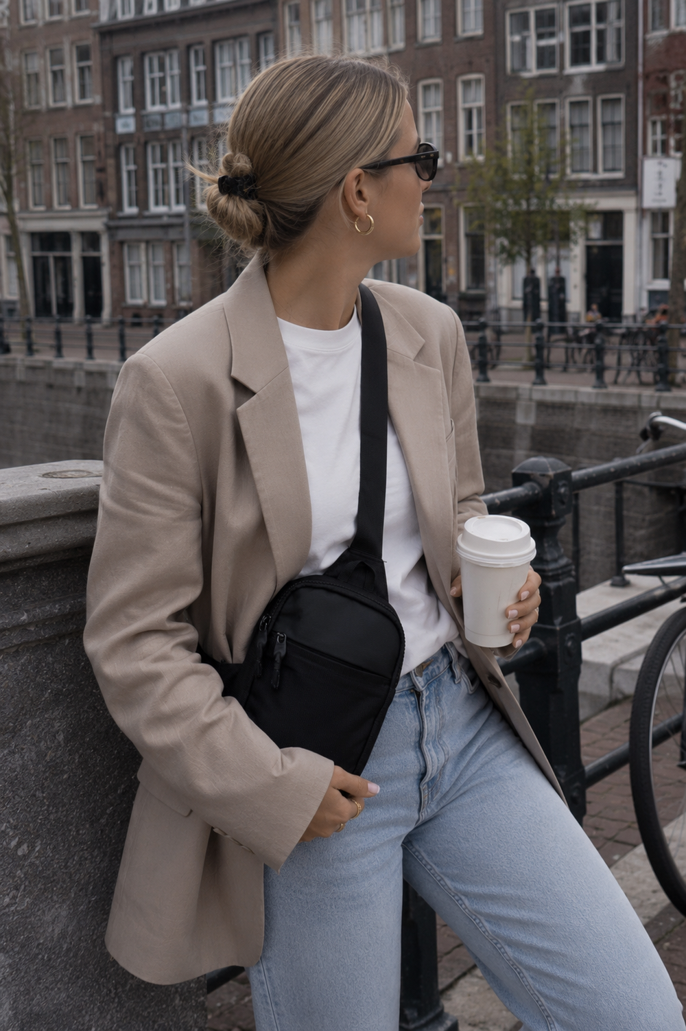 StrideSafe™ sac bandoulière antivol