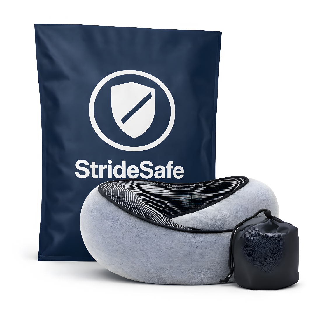 Coussin de nuque StrideSafe™ – Dormez en toute sécurité et dans un confort total !