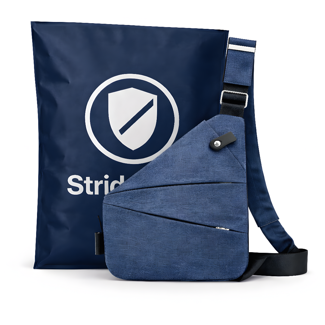 StrideSafe™-Sac bandoulière antivol