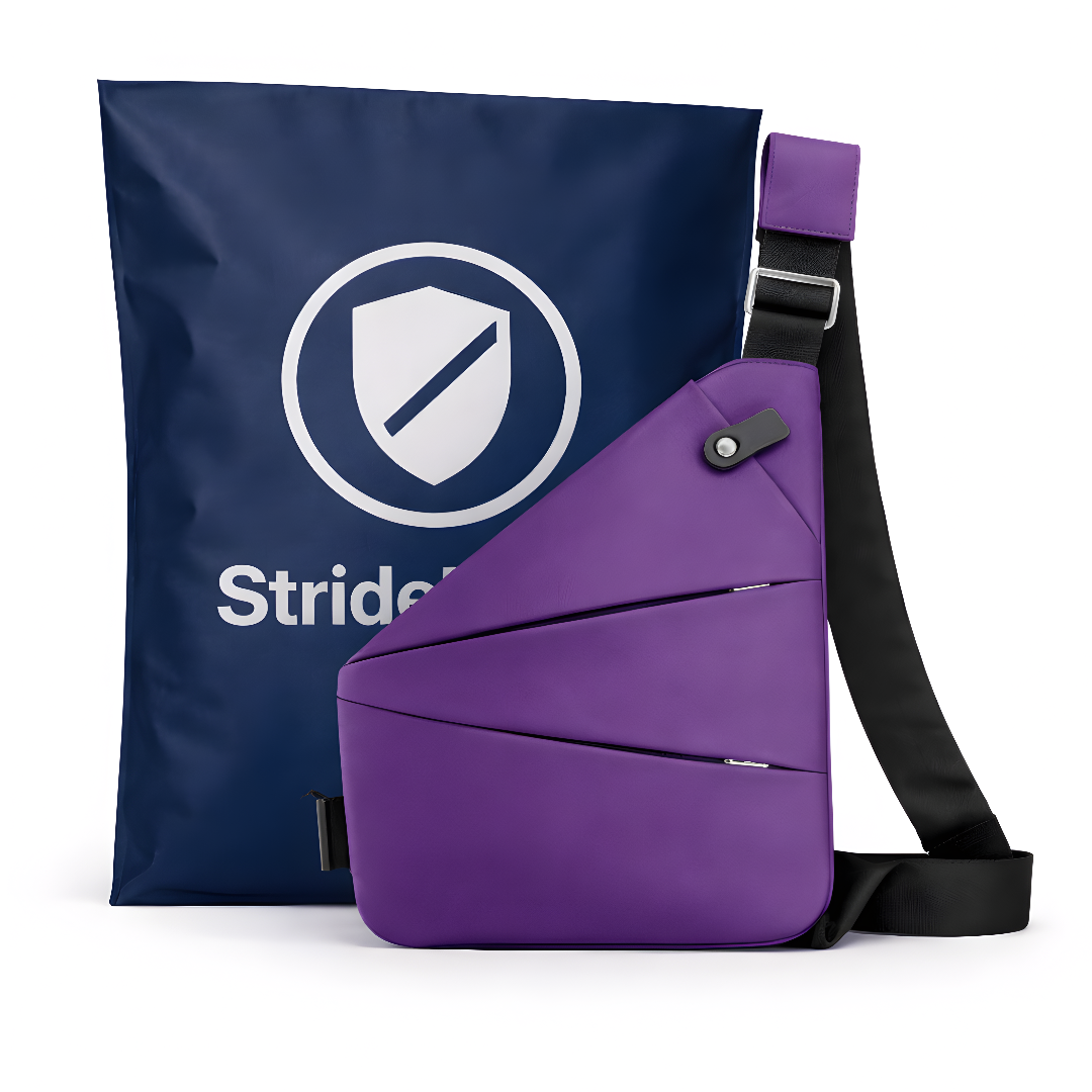 StrideSafe™-Sac bandoulière antivol