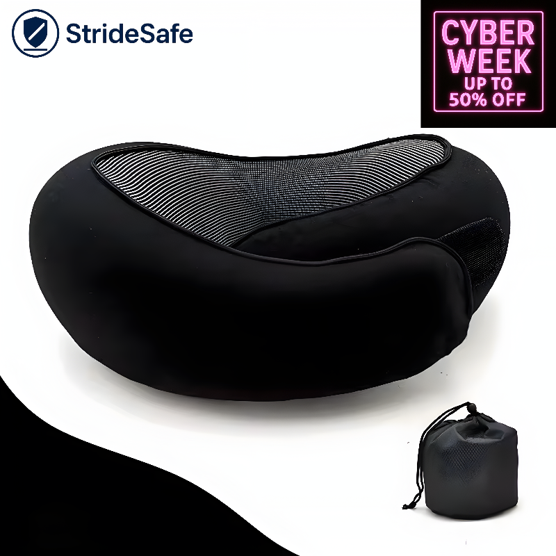 Coussin de nuque StrideSafe™ – Dormez en toute sécurité et dans un confort total !