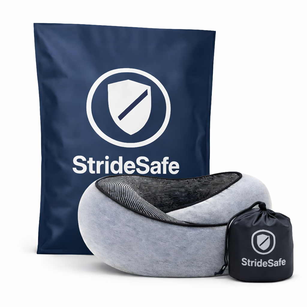 Coussin de nuque StrideSafe™ – Dormez en toute sécurité et dans un confort total !