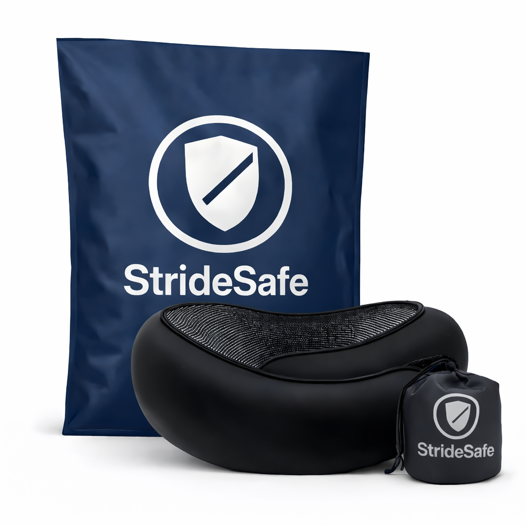 Coussin de nuque StrideSafe™ – Dormez en toute sécurité et dans un confort total !