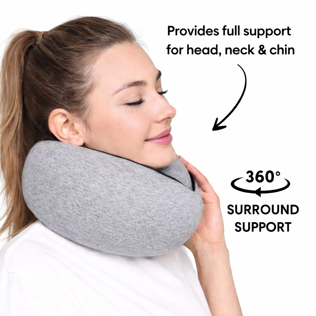 Coussin de nuque StrideSafe™ – Dormez en toute sécurité et dans un confort total !