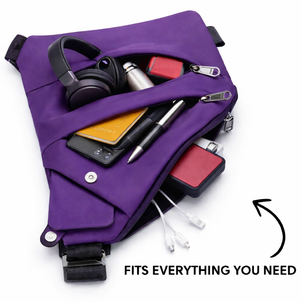 StrideSafe™-Sac bandoulière antivol